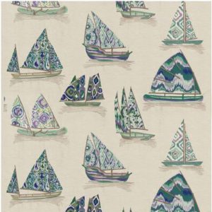 GP J BAKER EAST TO WEST BRODERIE B10731 PEACOCK