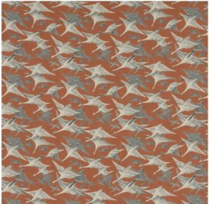 MULBERRY HOME WILD GEESE LINEN SPICE FD287 T30