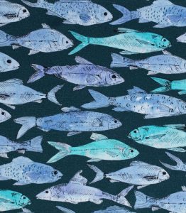 THEVENON CEZEMBRE FOND BLEU PAON