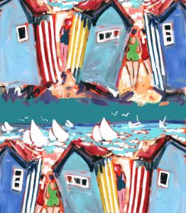 THEVENON ST MARTIN PLAGE CIEL EMERAUDE